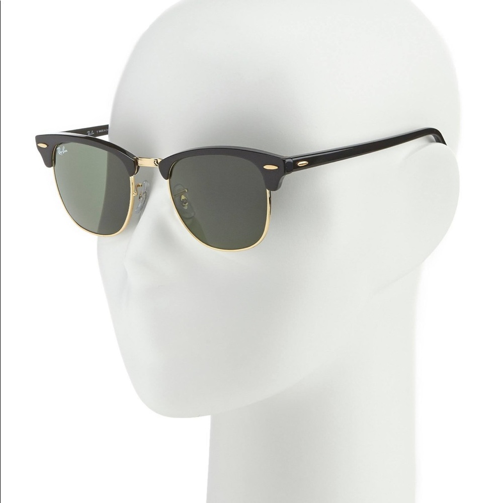 Ray ban sunglasses. Colored: polished black